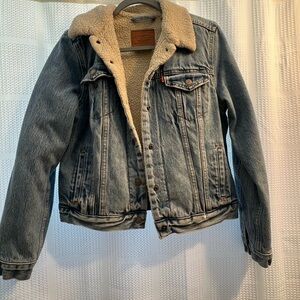 Levi's Sherpa Lined Denim Jacket